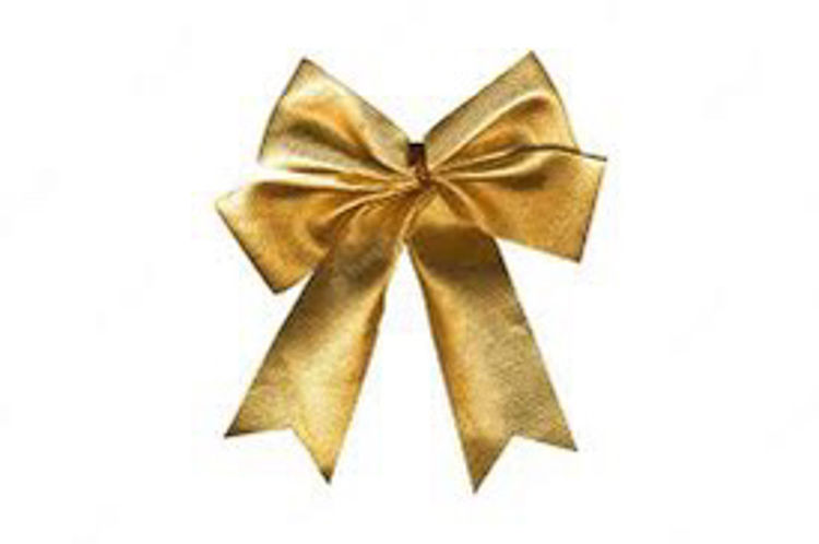 Picture of CBG CHRISTMAS BOWS GOLD